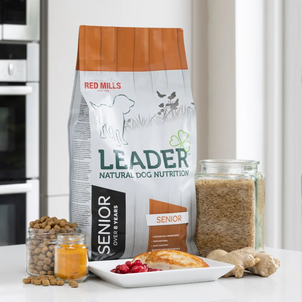 Karma sucha dla psa Leader senior średnie rasy 3