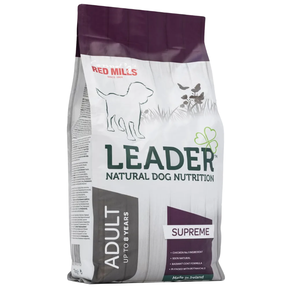 Karma sucha dla psa Leader supreme średnie rasy 2