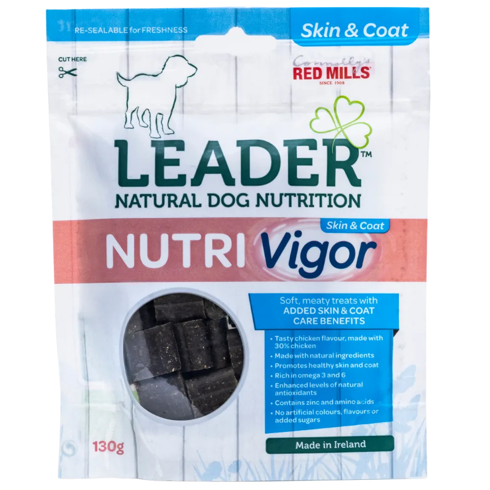Przysmaki funkcjonalne Leader Nutri Vigor pielęgnacja skóry i sierści